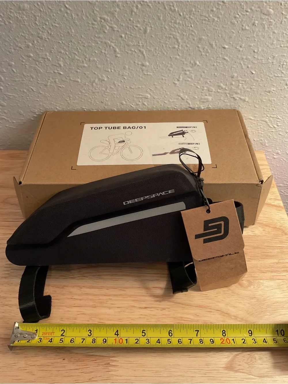 Deep Space Bike Bag Top Tube Bag Can Be Bolt Mounted Bicycle Accessory Bag